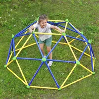 Estados Unidos da América Crianças Escalada Dome Ginásio Jungle - 6 Ft Geometric Playground Dome Centro Play Center com Aço resistente à ferrugem UV, apoiando 800 A03