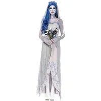 Casual Dresses Female Dress Princess Cosplay Style Party Devil Devil Corpse Bride Costume Halloween Women Scary Vampire Clothes Witch