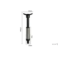 NEWRed Wine Vacuum Air Pump Bottle Stopper Stainless Steel Champagne Whisky Vacuum Plug Bar Tools LLE12150