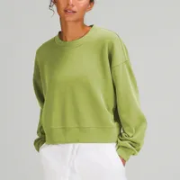요가 옷 완벽하게 대형 가을 여자 디자이너 후드 스웨터 스포츠 둥근 목 롱 슬리브 캐주얼 한 느슨한 스웨트 셔츠