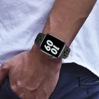 Cinturino sportivo per cinturino per orologi Apple 6 SE 5 4 44mm 40mm Bracciale traspirante in silicone in silicone per iWatch Watchband Series 3 2 1 38mm 42mm Doppia design a doppio colore