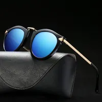 Occhiali da sole moda gatto occhio donne designer metallo originale occhiali da sole per femmina vintage feminino