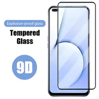 Cell Phone Screen Protectors 9D Tempered Protectors for Realme X2 Pro X7 X50 M 5G X3 XT X Lite Protective Glass for Realme