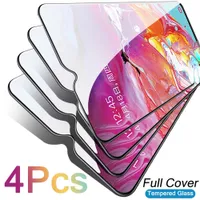 4Pcs Tempered Glass For Samsung Galaxy A51 A50 A12 A40 A11 A20e A30s A71 A31 A21s Screen Protector on Samsung A52 A72 A32 Glass AAA