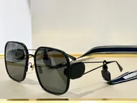 Summer Sunglasses For Men Women style BY S1U Anti-Ultraviolet Retro Plate Square Metal Full Frame fashion Eyeglasses Send chain Random Box