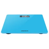180Kg/50g 11.8&quot; Personal Weighing Bathroom Scale Blue