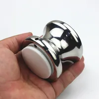 20 Sizes Stainless Steel Anal Plug Hollow Anus Dilator Butt Stopper Diffuser Spreader Rings Sex Toys for Couples HH8-1-202