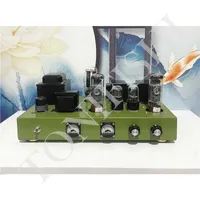 6H9C EL34 2x10W yüksek güçlü ateş tüp amplifikatör, DIY kiti veya bitmiş ürün, tek uçlu sınıf bir amplifikatör