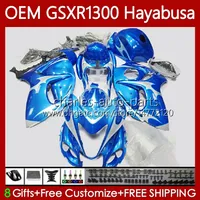 Les carénages OEM de Suzuki Hayabusa GSXR-1300 2014 2015 2016 2017 2018 2019 77NO.96 GSXR 1300 CC GSX R1300 08-19 1300CC GSXR1300 08 09 10 11 12 13 Body Gloss Bleu
