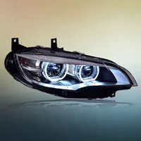 DZIEŃ RUNING Lights Matrix Reflektory BMW X6 Montaż Reflektorów E71 Zmodyfikowany 08-13 Ulepszony Anioł LED Eye
