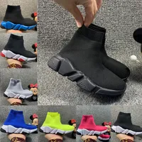 Kutu ile Çocuk Çorap Ayakkabı Erkek Çorap Çocuk Eğitmenler Genç Işık Ve Konforlu Sneakers Çalışan Chaussures