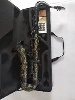 2021 Tenor saxofon Japan Högkvalitativ Matt Black Musical Instrument Professionell Playing Sax With Fall Gratis