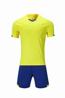 Q12 # Custom Custom DIY Port Soccer Jerseys Suit Correspondant à Manches courtes Entraînement de Football Kit Hommes Sports Uniformes Imprimer Numéro Numéro Nom Sponsor Team Badge Asiatique Taille asiatique