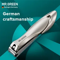 MR.GREEN Nail Clipper Anti Splash Stainless Steel Manicure trimmer Toenail Fingernail Cutter Tool Clippers Pedicure Scissor 211007