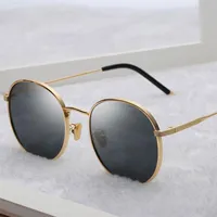 Óculos de Sol Ronde Zonnebril Vrouwen 2021 Retro Luxe Merk Designer Hoge Kwaliteit Vintage Dames Oculos UV400