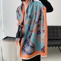 Scarfs för kvinnor Pashmina Silky Shawl Wrap för kvällsdressing Scarf Blanket Open Front Poncho Cape