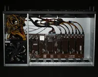 PC Server Case USB Mining Rig 8 GPU Frame voor Onda B250-D8P-D3 8 KAART 4U CHASSIS