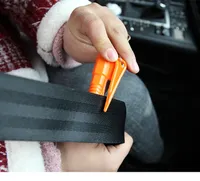 Levensbesparende Hamer Noodsituatie Hulpmiddel Auto Accessoires Zetgordel Venster Break Tool Safety Glass Breaker Mini Sleutelhanger Hamer