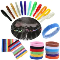 Neonato latte gatto cane cucciolo pet identificazione anello collo cinghia collo distintivo ordine di nascita 12 colori opzionale