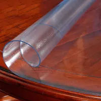 Круглый стол для стола прозрачный ПВХ скатерть водонепроницаемый кухонный узор масляный стол крышка стекла мягкая ткань настольная крышка Y0803
