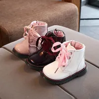 Moda Scarpe per bambini Princess Girls Martin Boots Designer Baby Toddler Little Retail 68mn #