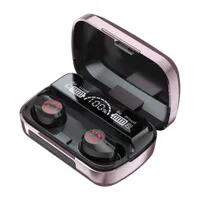 TWS M23 Bluetooth 5.1 Écouteurs Fone Écouteurs Boîte à chargement casque sans fil Sterre Sports Écouteurs imperméables Écouteurs Écouteurs à l'eau avec microphone