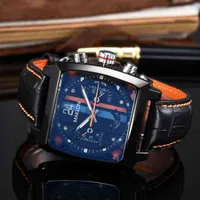 Monaco-24 Luxe Mannen Sport Topmerk Quartz Horloges Relogio Polshorloge Reloj Hombre Relojes Dropshipping Clocks