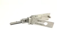 2021 100% Oryginalny Lishi SC1 5 Pin do drzwi Schlage Locksmith Narzędzia SC 1 Decode i Lock Pick Tool