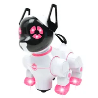 Smart Singing Dancing Robot Dogs Elektrische Huisdieren met Muziek voor Kinderen Kinderen Vroege Educatief Indoor Speelgoed Gift 2020 Verkoop