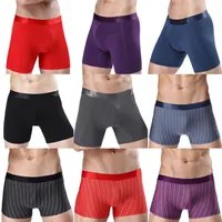 Designers Men underpante Shorts de calcinha cal￧a de praia Quick Dry Man Boxer masculino Bunond￡vel algod￣o macio de algod￣o sexy