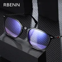 RBENN 2020 새로운 브랜드 디자이너 클래식 독서 남자 고품질 비즈니스 푸른 빛 차단 노회 컴퓨터 안경