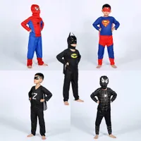 Halloween Kids Super Hero Cosplay Disfraces Mono Super Boys Children Halloween Cosplay S M L Q0910