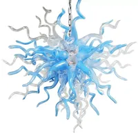 Nordic Design Hand Blown Glass Chandelier Lamp Chandeliers Lighting LED Postmodern Chandelier Pendant Light