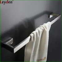 Towel Racks Leyden Single Bar Wall Mounted Brushed Stainless Steel Holder For Bathroom Accessories
