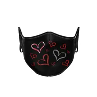 2022 Valentijnsdag gedrukt katoen masker paar ademend stofdicht wasbaar masker groothandel