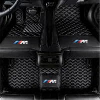 Auto-Teppichauto-Fußbodenmatten für Fit BMW / 5-Serie E60 E61 wasserdichtes Leder (bitte verlassen Sie das Automodell und das Jahr)