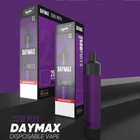 Mais uma vez Daymax Disable E Cigarros Device Pod 1200mAh 2500Puffs Capacidade 7ml Vape Pen Kit191D