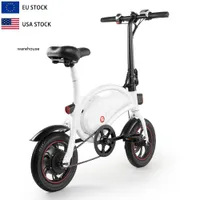 Billiga USA EU-lager Vuxen Folding 6ah City Ebike Bike D2F Batteri Drive Väg E Bike Motor Elektrisk cykel
