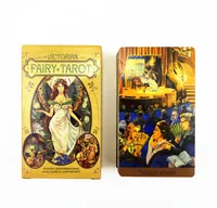 Victorian Fairy Tarot بطاقات سطح السفينة لعبة للمبتدئين المتحمس جامع العشاق صديق العائلة حزب مجموعة اللغة الإنجليزية