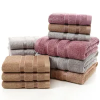 Toalha 100% Toalhas de fibra de bambu Cinzento de banho marrom cinzento conjunto de banheiro absorvente absorvente para adultos