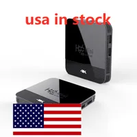 США В наличии Android 9.0 TV Box RockChip RK3228A H96 Mini H8 4K 2.4 + 5 ГГц Двойной Wi-Fi BT4.0