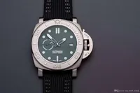 Najwyższa jakość VS 984 Reloj de Lujo 47mm stereo Cyfrowy kołnierz zegarek z włókna światłowodowy Automatyczny mechaniczny ruch zegarki projektantów