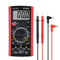 DT9205 Multimeter AC DC Voltage Current Resistance Capacitance HFE Diode Tester Multimeter Professional With Bazzer