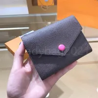 Luxury Designers 2021 Fashion Lady Envelope Bags Wallet Card Holders Coin Purses Interior Zipper Pocket Genuine Leather Letter Floral Thread Cover Two-tone a21