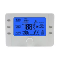 Smart Home Control HY818 Großer LCD -Display programmierbare 24 -V -Wärmepumpe Single/Multi -Stufe Digital Thermostat