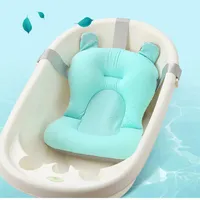 Bathing Tubs Seats baby bad Born Opvouwbare Pad Chair Shelf Badstoel Infant Ondersteuning Cushion Mat 1526 B3