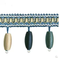 Autre décoration intérieure de 13 ans / lot de haute qualité style européen dentelle bulbeuse en dentelle à franges à franges de frange accessoire