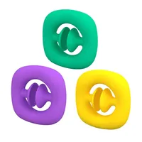Silicone Fidget Toy Snap Hand Grab Antistress Toys Autism Special Needs Stress Relief Calming Simple Dimple Fidget Sensory Toys