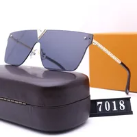 Классические квадратные моды Солнцезащитные очки Женщины Безрамняные Металл Рамка Дизайнер Кристалл Высококачественный Роскошный Лето Вождение UV400 с коробкой Oculos Escros de Grife