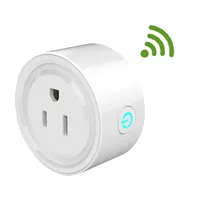 Smart Home Control US Plug Tuya Switch Power Outlet WiFi With Indicator Portable Travel Electronic AC100-240V Safety Socket Household